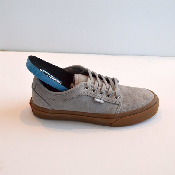 Vans chukka low gray gum sneaker shoes new - Picture 3 of 14